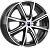K&K Адамар 6.5*16 5*114.3 ET45 66.1 дарк платинум