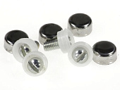 Болты крепления номера удлин 19ББ серебро (4шт)