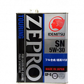 Масло мот. Idemitsu Zepro Touring FS 5W30 SP/GF-6A  синт. 4л