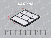 LAC-112 LYNX Фильтр салона